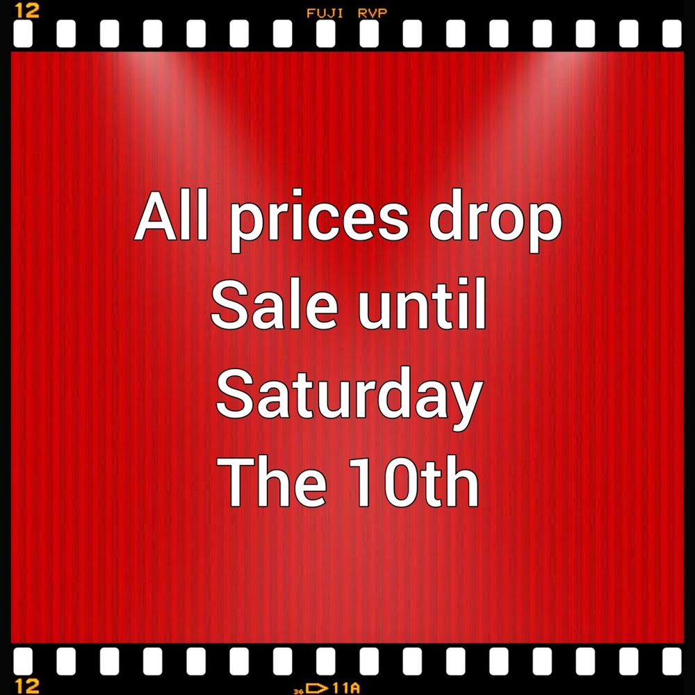 All prices drop until Saturday 6/10 make me a reasonable offer!